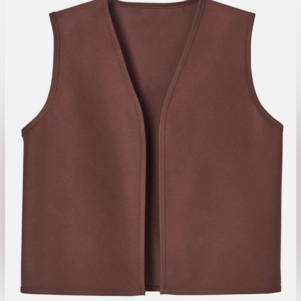 Girl Scout Brownie official vest, Size: XL 18, BRAND NEW IN PACKAGE